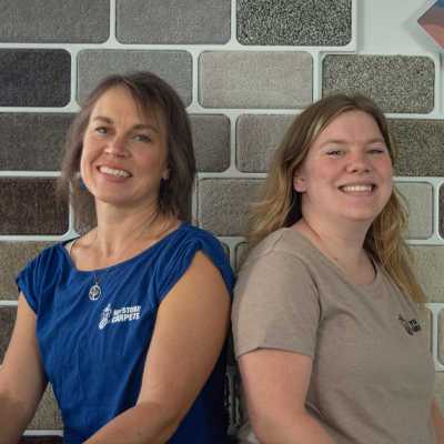 Jerolyn & Kaitlin Bruggeman Office Staff at keystone carpets inc in WA